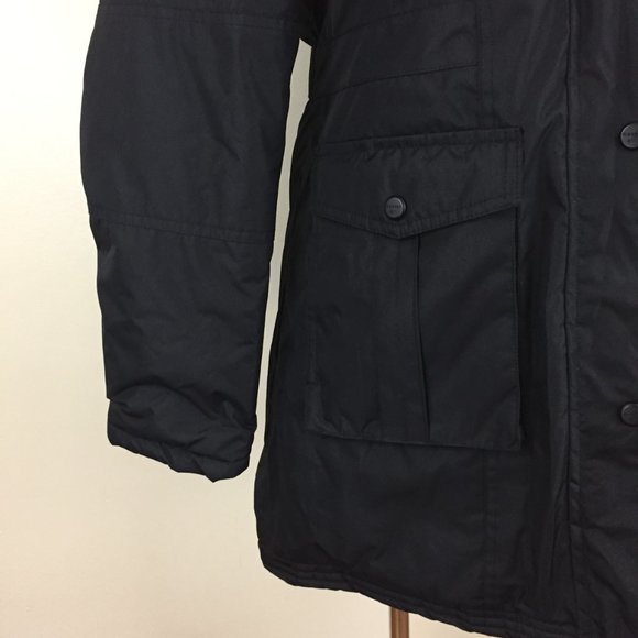 NWOT STEVE MADDEN GIRL Zip Pocket Removeable Fur Hood Parka Coat Jacket - Picture 12 of 14